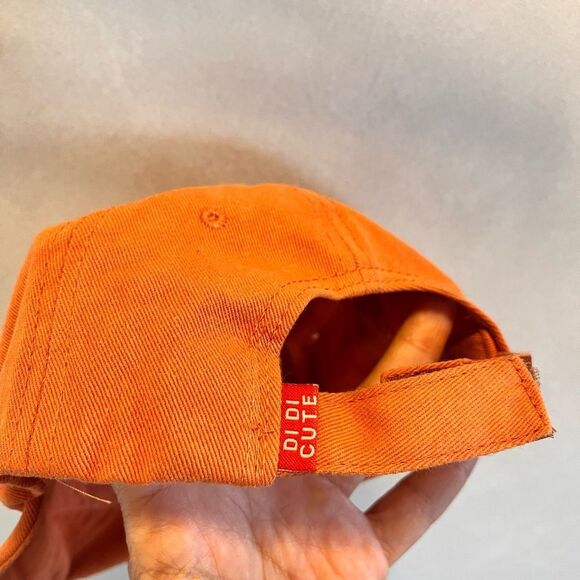 Orange Smiley Face Cap - Picture 4 of 4